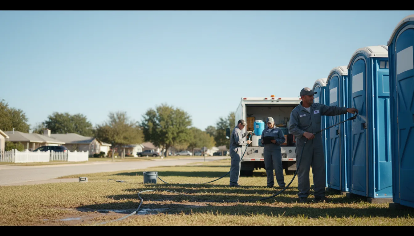 Long-Term Portable Toilet Rental in Harris, IA near me